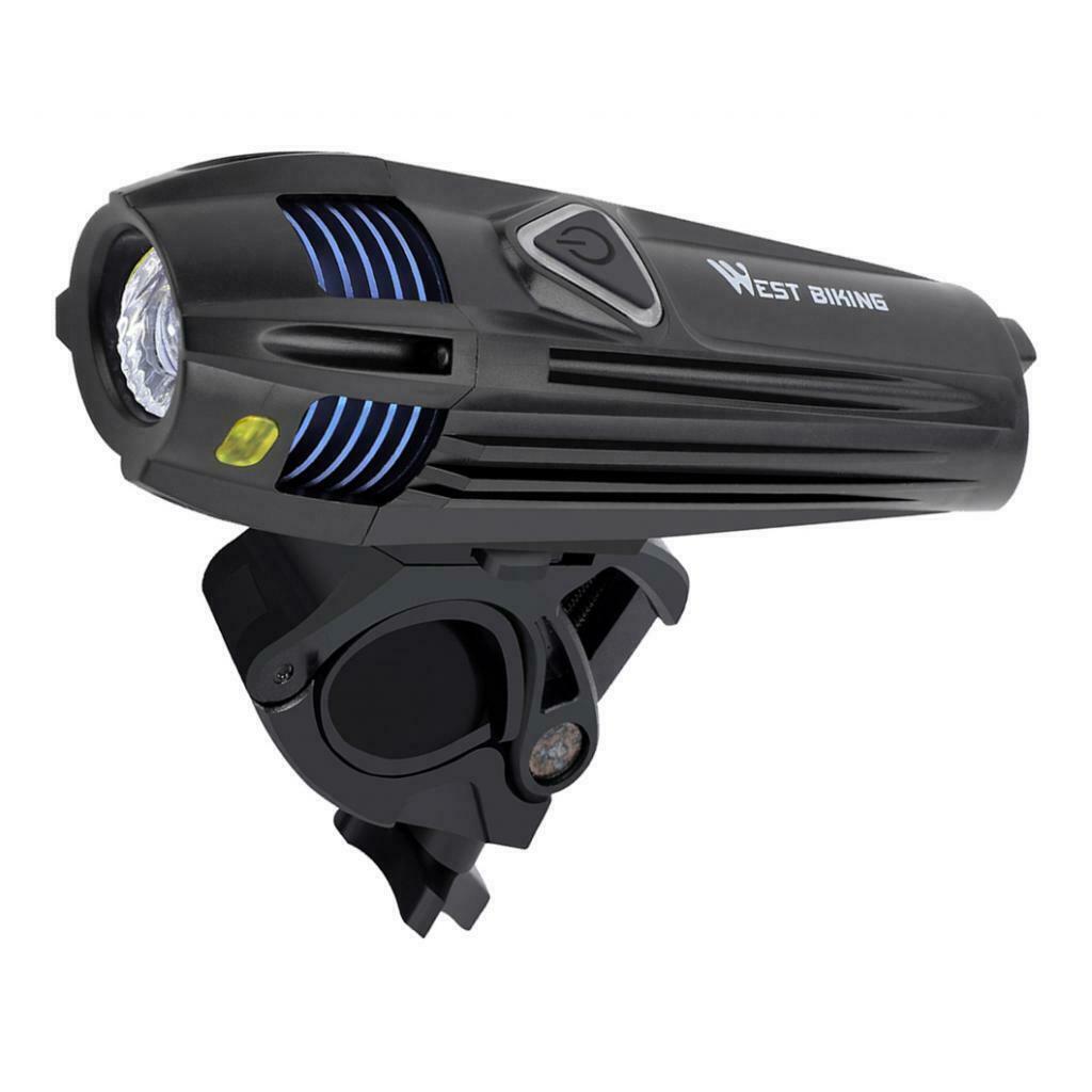 Waterproof Rechargeable Bicycle Headlight LED Bike Front Light 5 Modes USB