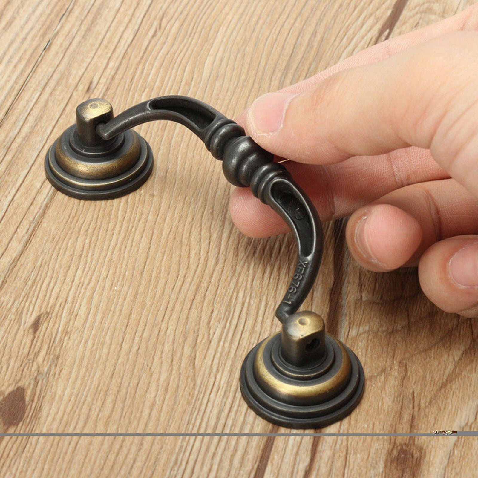 3.5" Dresser Pulls Drawer Bail Pull Cabinet Door Handle Drop Zinc Alloy Hot HK