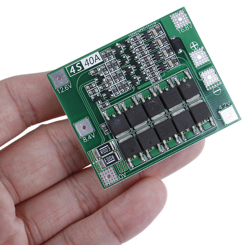 New upgrade 4s/40a bms 14.8v/16.8v 18650 lithium battery protection board  DD