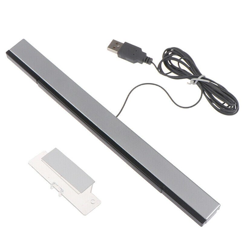 Wii Sensor Bar Wired Receivers IR Signal Ray USB Plug Replacement for NFJCDD