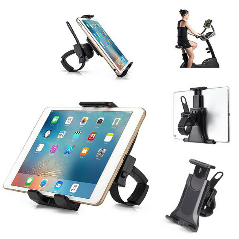 4-10.5inch Bike Handle Tablet Holder Gym Handlebar Bike Exercise Phone HoldeBDD