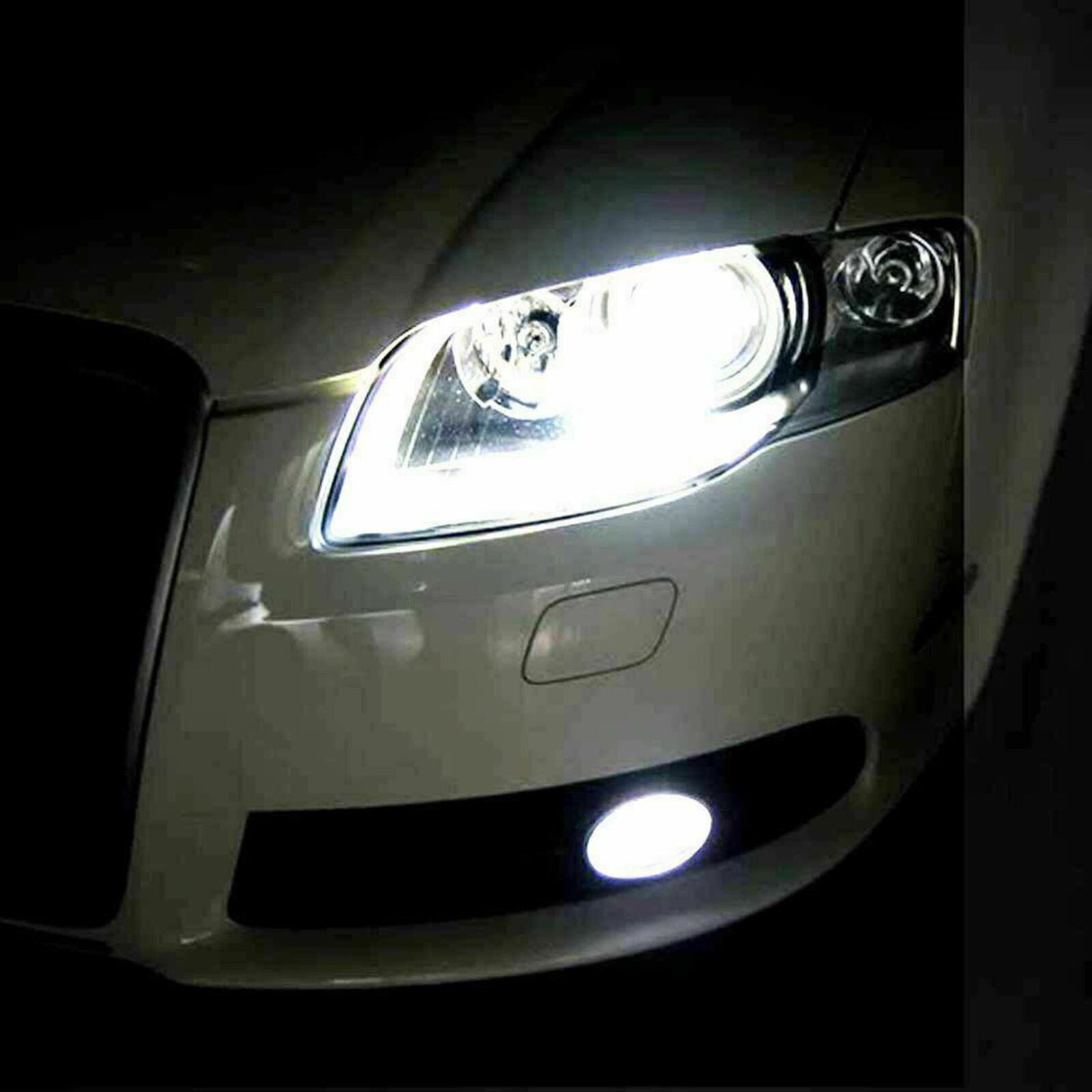 H1 COB Xenon 4x HID Car Headlight Hi/Lo Beam DRL Driving Lamp Bulb White 6000K