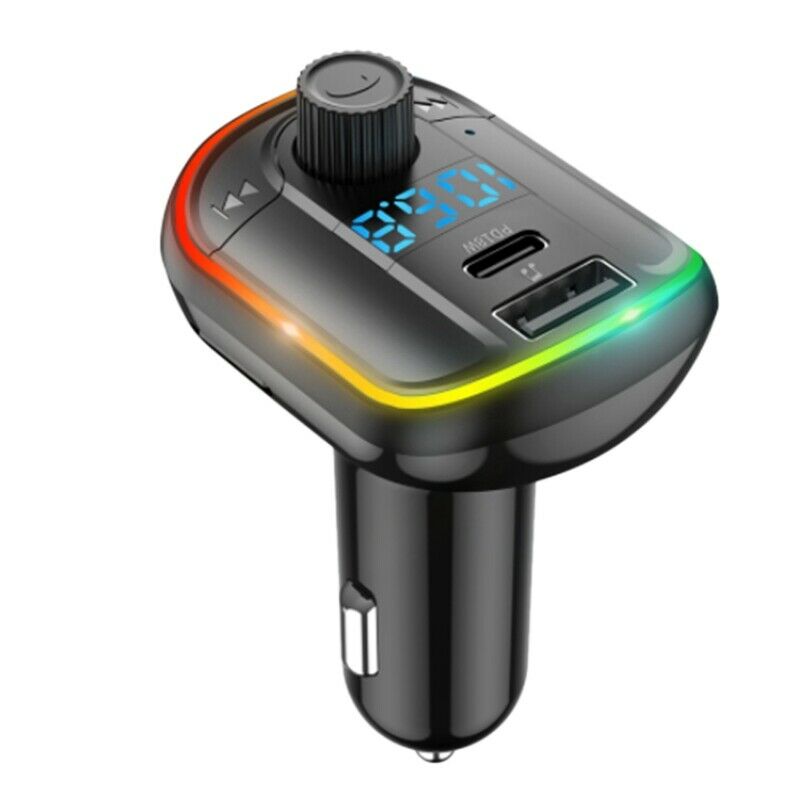 T829 Car MP3 Player Car Bluetooth Hands-Free 18W Fast Charge PD FM TransmitterM9