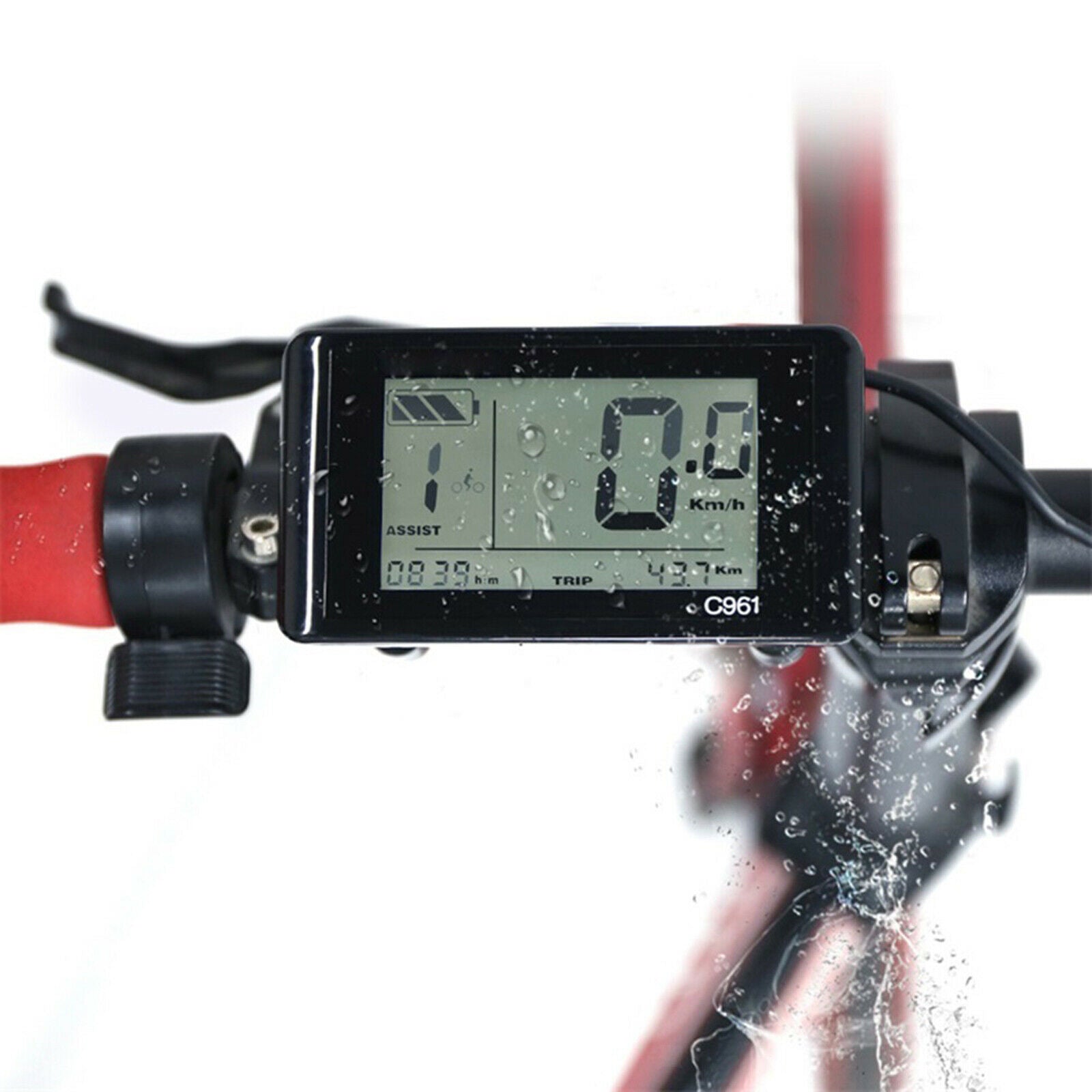 E-Bike Display Meter LCD Display Speed Control Screen Instrument