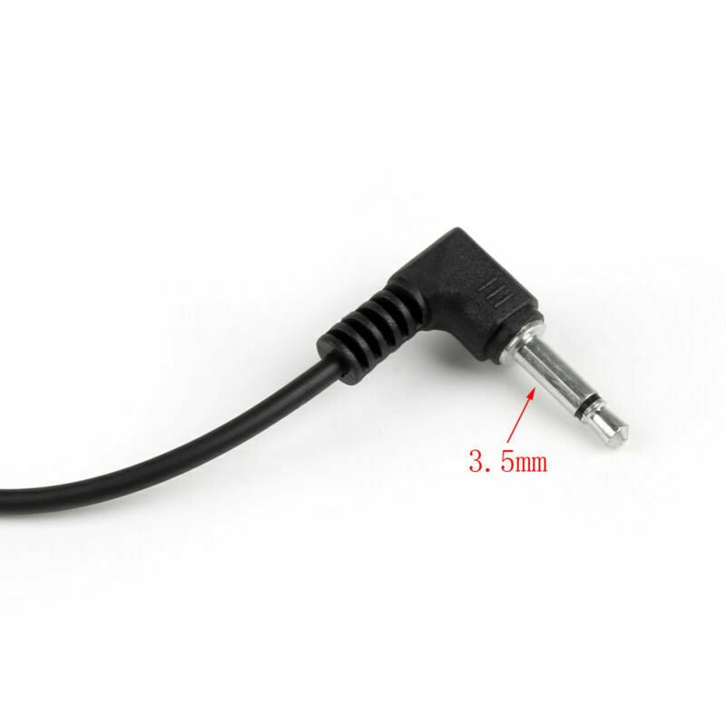 1x 3.5mm Listen Only Curve Covert Acoustic Tube Headset For MP3 MP4 Phone  AT2
