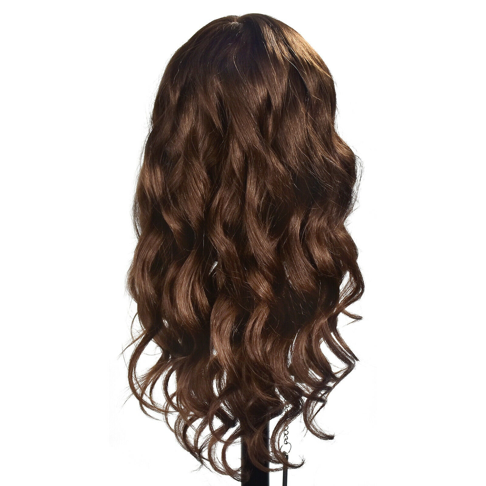 20 '' Long Hair Practical Hairdressing Training Head Cosmetology Mannequ
