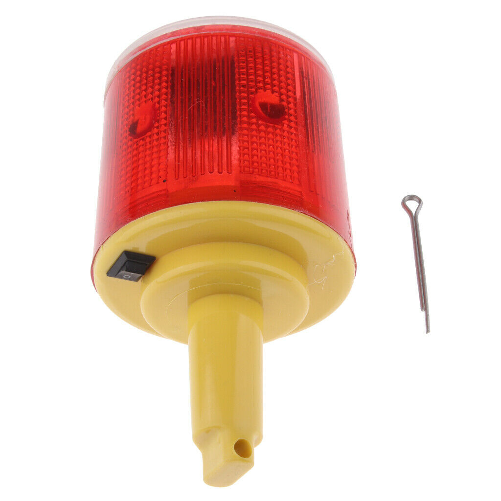 Led Waterproof Solar Warning Caution Lamp For Traffic Road Barricade JS-03