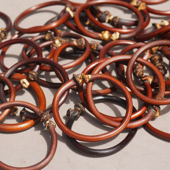 Carefully selected 3pcs100% natural handmade tree root rattan braided bracelet A
