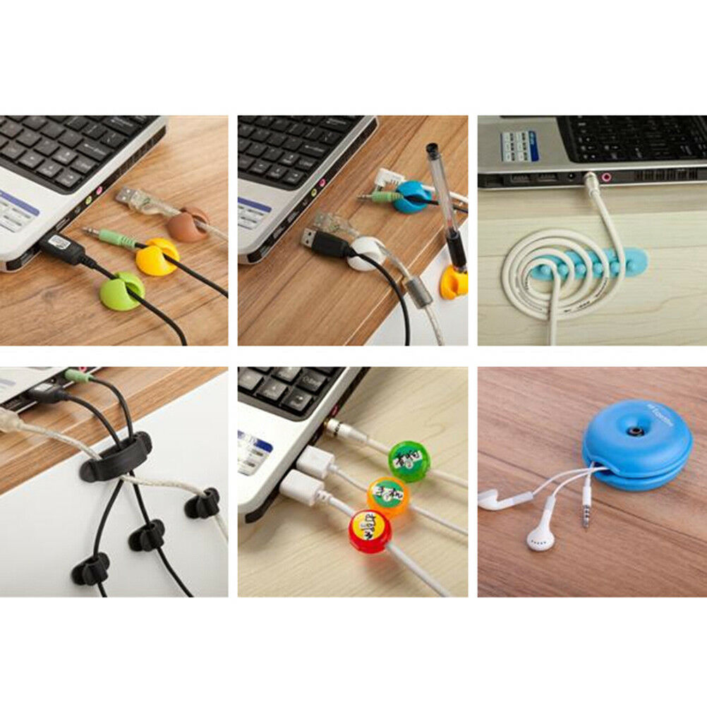 Turtle cable cord organizer wrap wire winder earphone headphone holde.l8