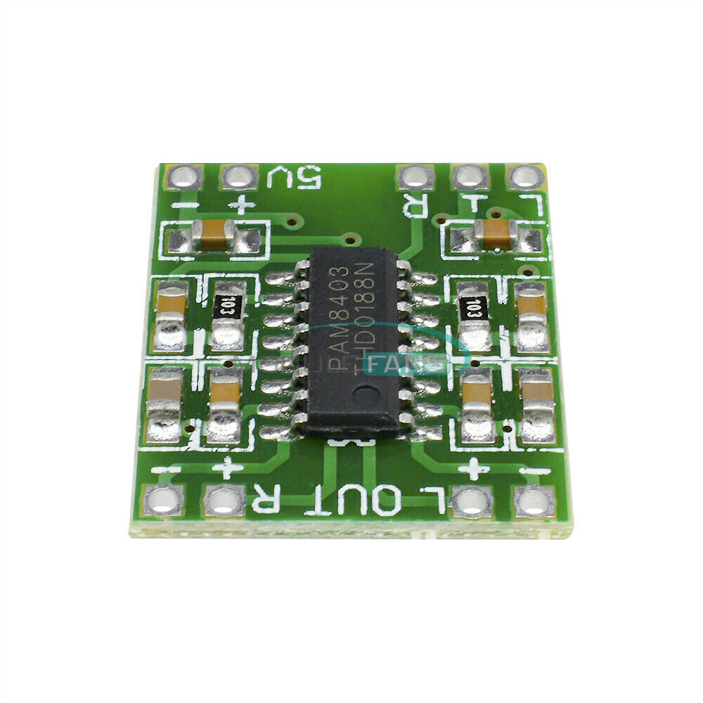 5PCS Digital Amplifier Board Class D 2*3W USB Power Mini PAM8403 Audio Module