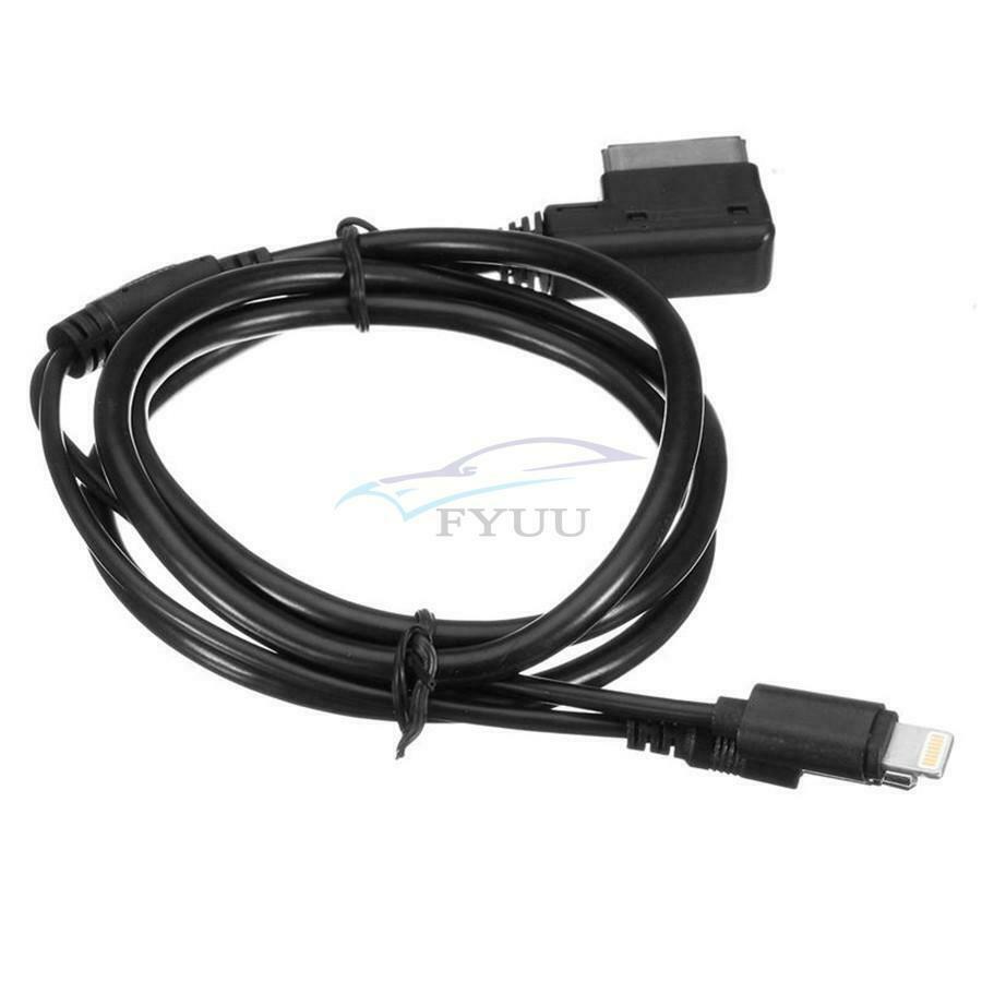 1PC 8-pin Car MMI Bluetooth Music AUX Auxiliary Cable Adapter For Mercedes-Benz