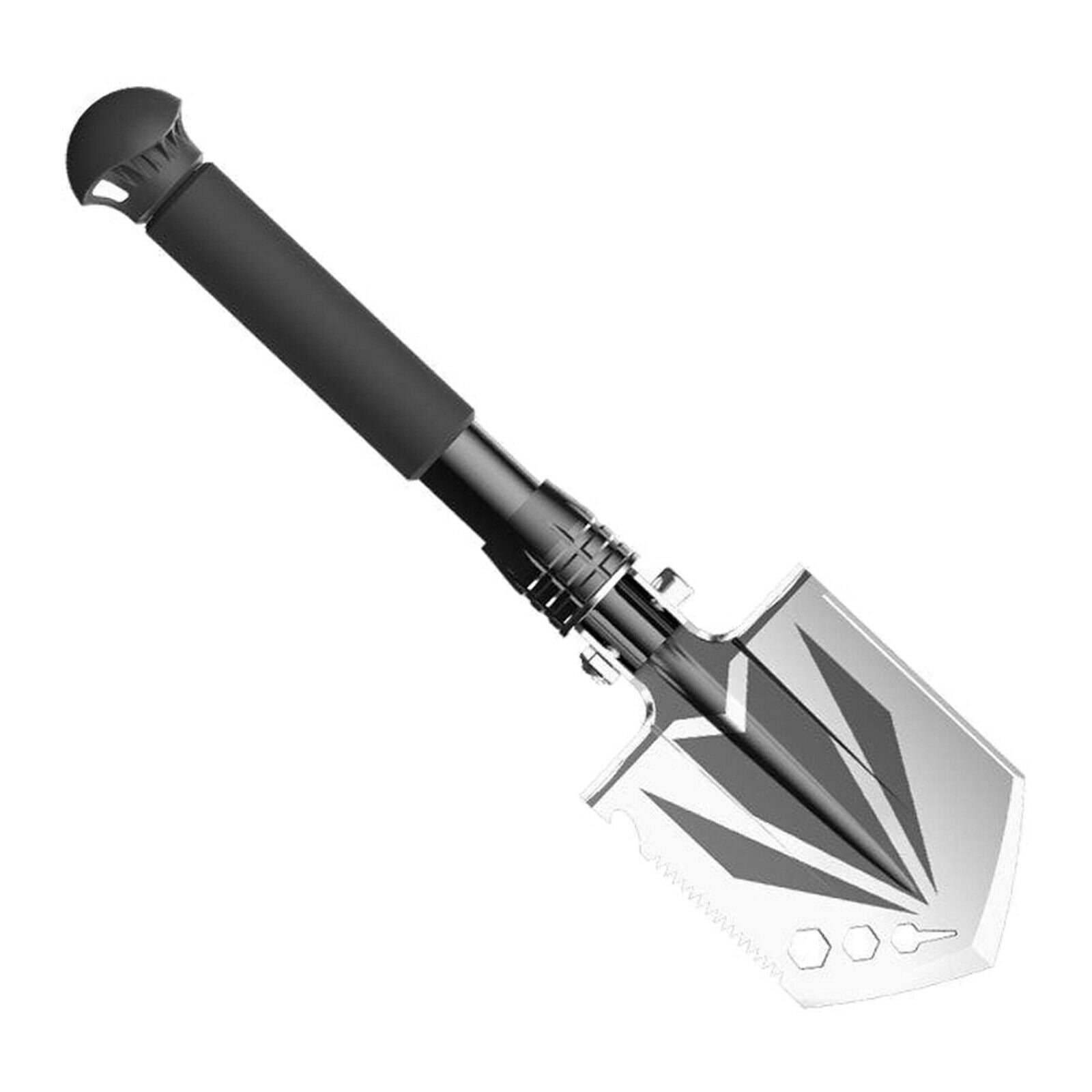 Folding Camping Shovel Survival Axe with Sponge Handle Digging Chipping