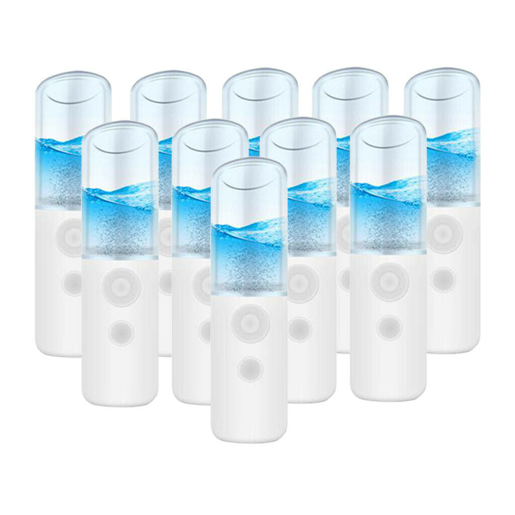 10 Pcs Handy Nano Mist Atomization Moisturizing Eyelash Extensions Skin Care