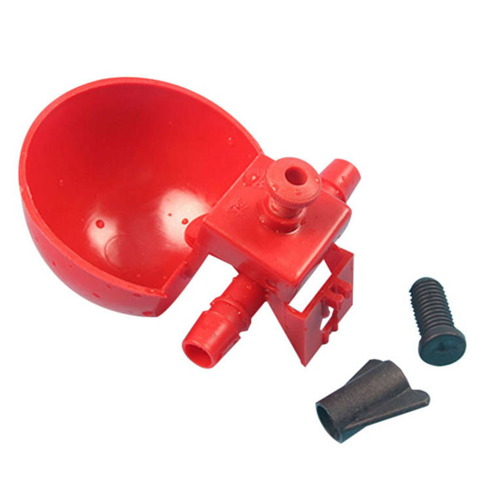 Pack of 40 - Automatic Chicken Waterer Drinker Cups with Ring - Water Dispenser
