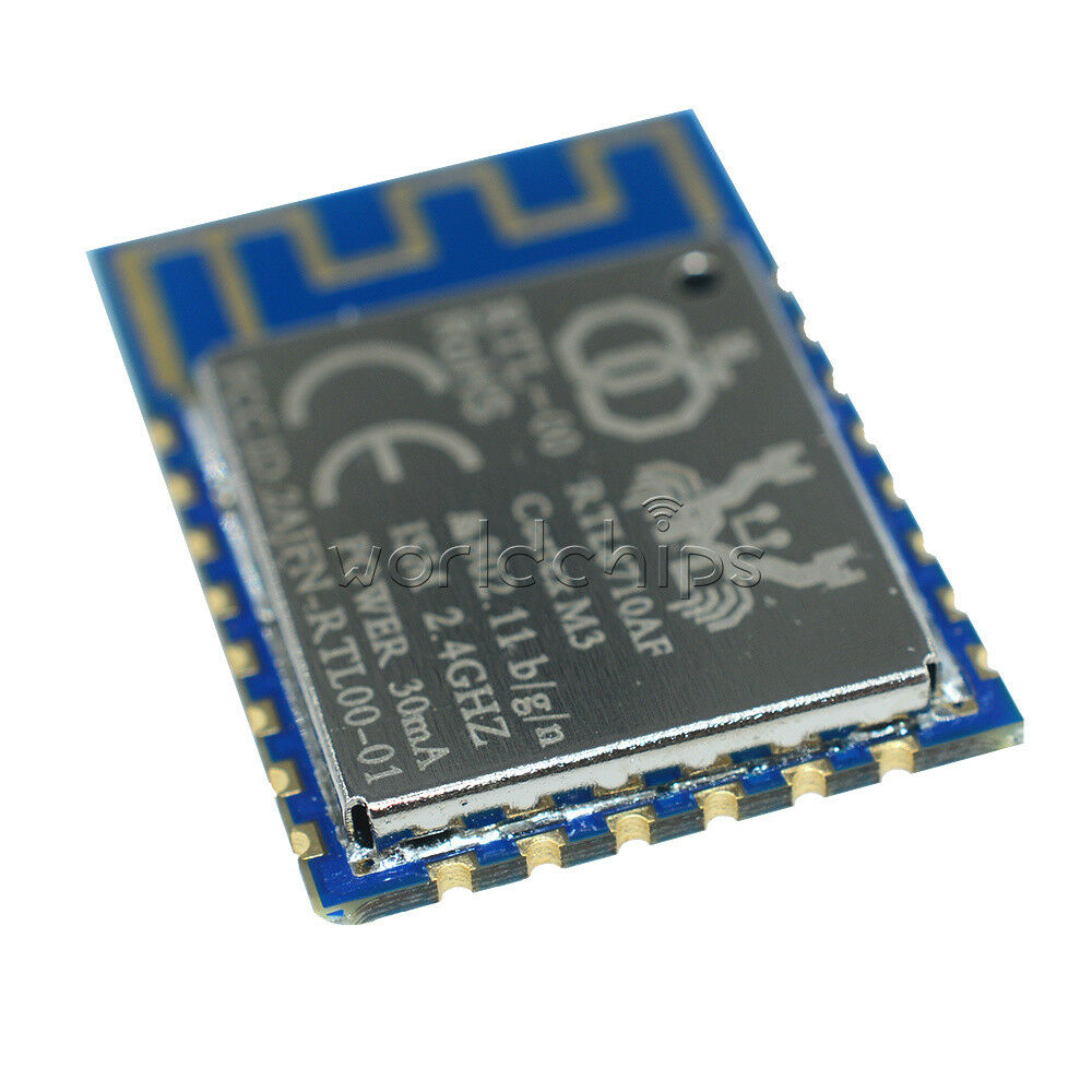 RTL8710 WiFi Wireless Transceiver Module SOC for Arduino 3.3V 80mA