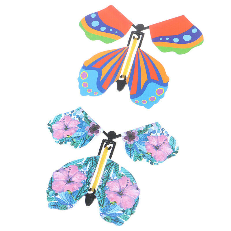 5Pcs Magic Flying Out Butterfly Surprise Magic Props Mystical Trick Toys Lt