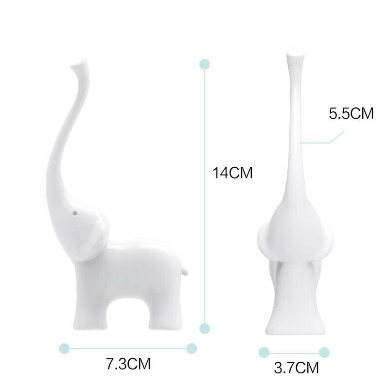 Display Stand Jewelry Elephant Storage Bag Melamine Stand Pendant DecoratioX7E9