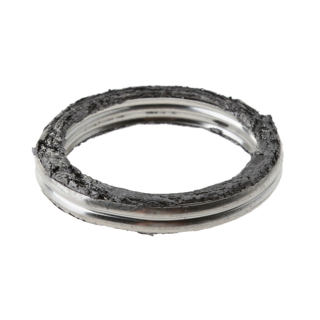 Exhaust Muffler Pipe Gasket Rubber Seal with Clamp for Yamaha PW50