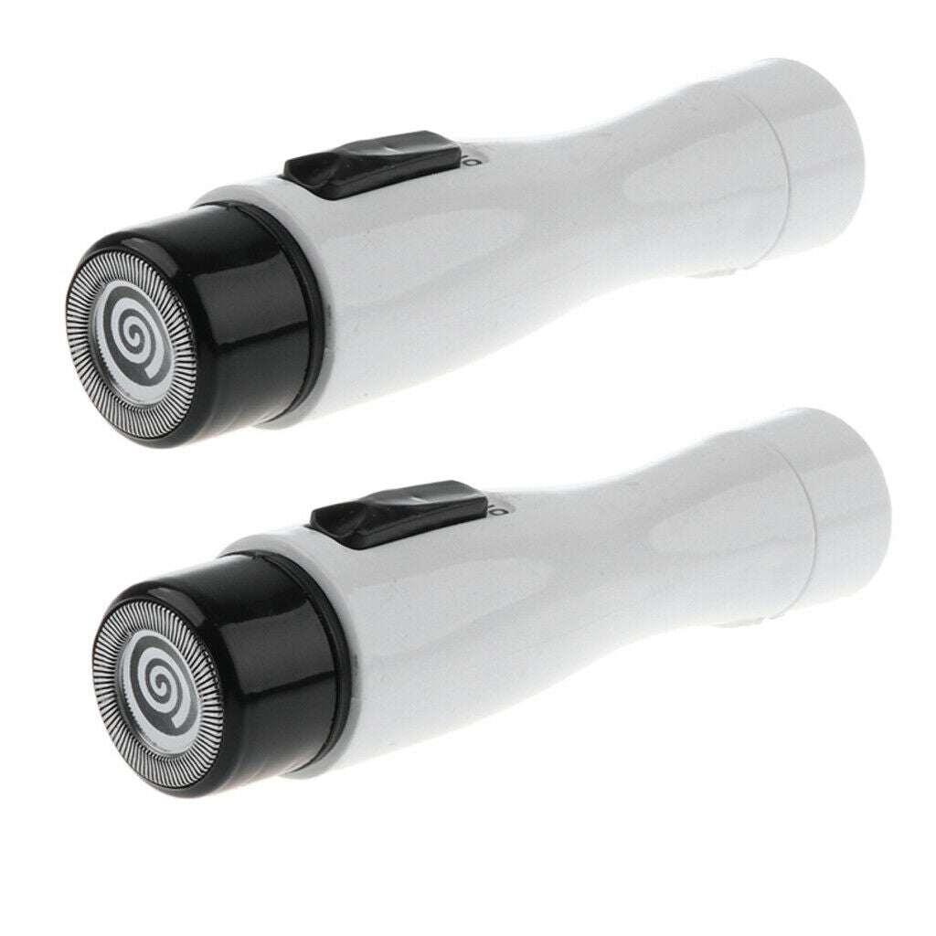 2X Women Facial Hair Removal Painless Hair Remover Shaver Electric Razor