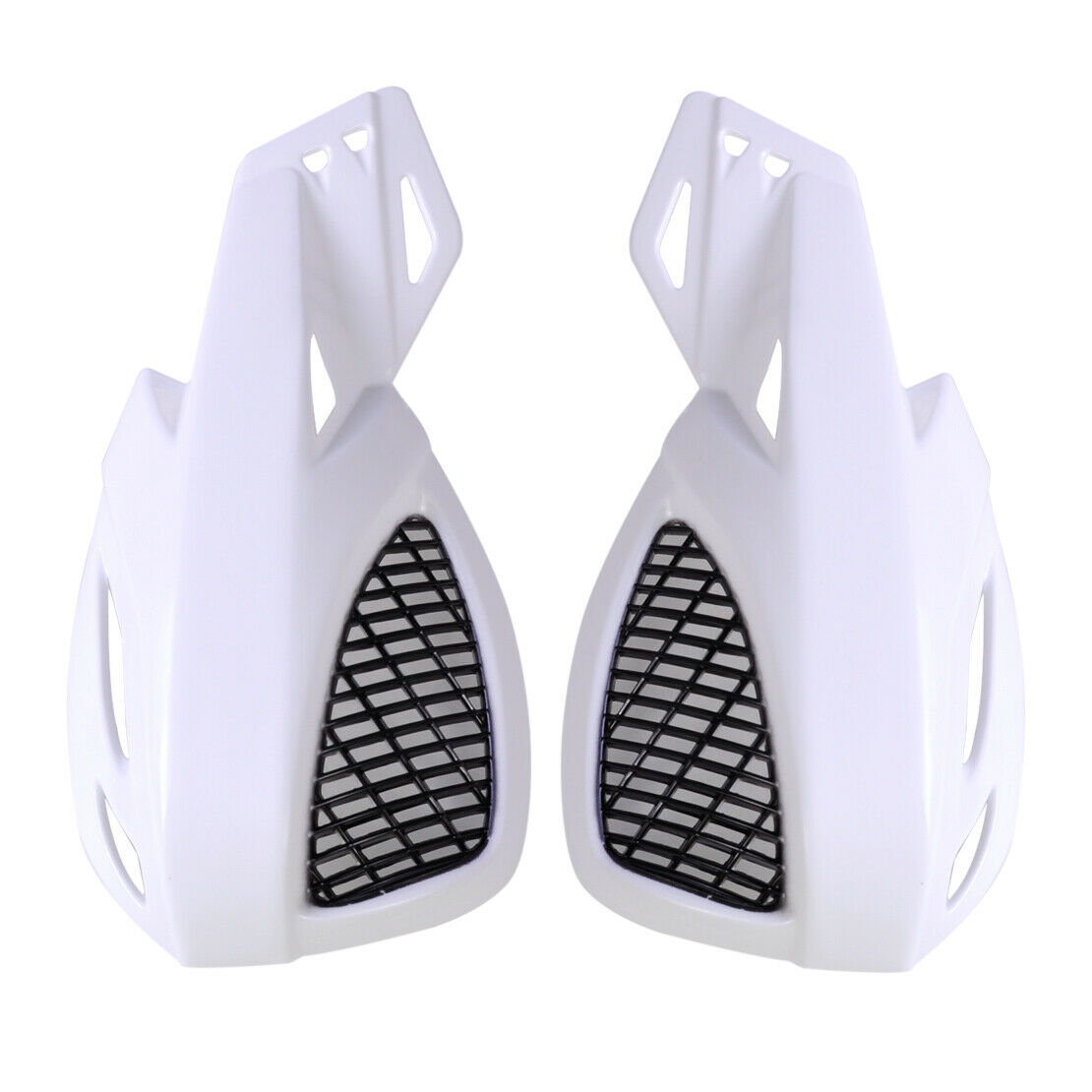 7/8" White Hand Guards Handguards Fit for Motorcycle Dirt Bike Scooter ATV An