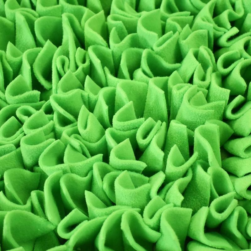 Pet Dog Snuffle Mat Nose Smell Training Blanket Sniffing Pad Slow Feeding Bowl