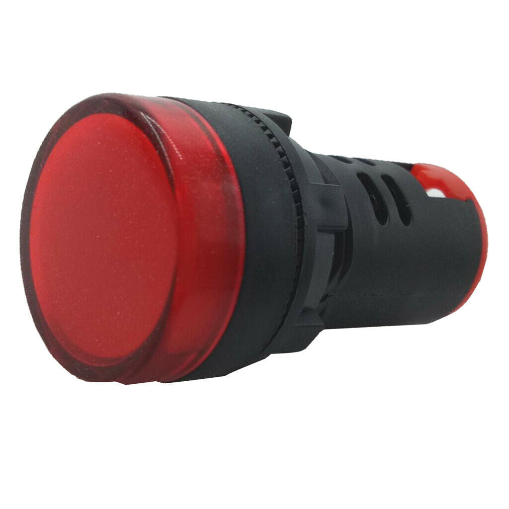LED Industrial Signal Indicator Lamp Light AC 12V Red