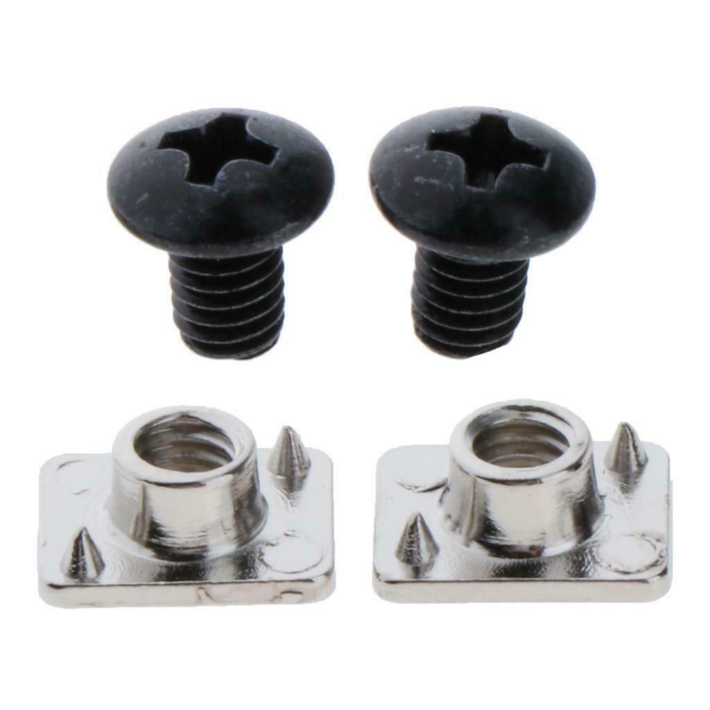 2pcs Screws and Nuts for Roller Inline Skates Screws Binding Bolts Fastener