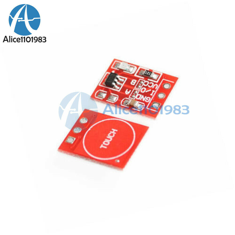 2PCS TTP223 Capacitive Touch Switch Button Self-Lock Module for Arduino