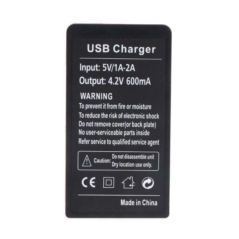 NP-BG1 USB Battery Charger For Sony CyberShot DSC-HX30V DSC-HX20V DSC-HX10V New