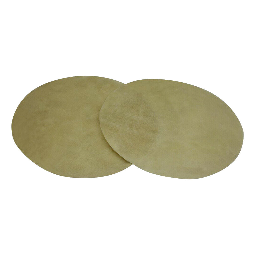 Set of 2 Drum Head Buffalo 13in Drum Covers for Bongo Conga Drums Parts