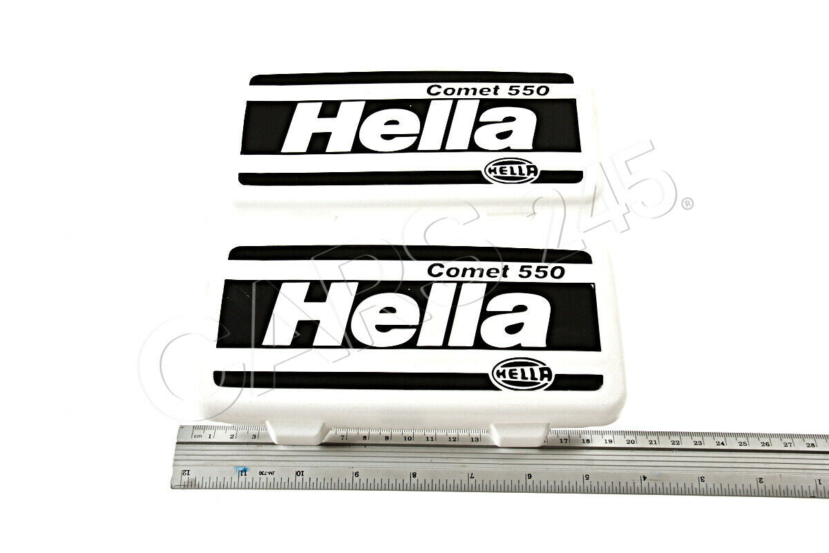2x HELLA Universal Comet 550 Spotlight Protective Cover Caps 8XS135037-001