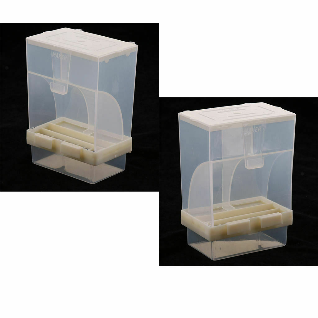 2 pcs No-Mess Bird Feeder Integrated Automatic Feeder for All Size Birds