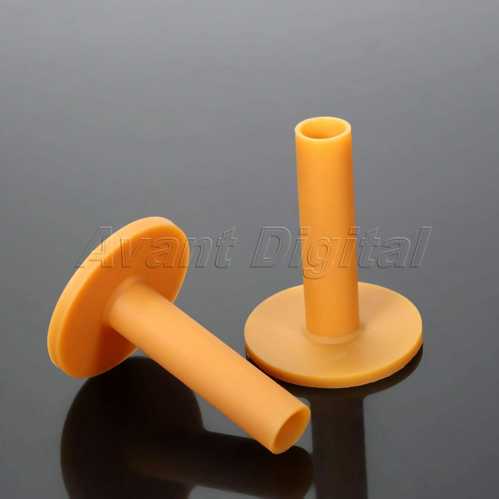 HOT 70mm/2.76" Durable Rubber Golf Tees Driving Range Tees Mat  - Coffee 5 pcs