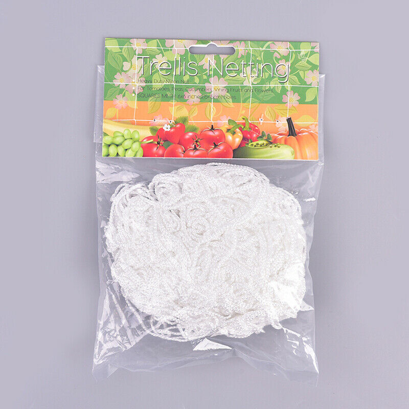 Polyester Net Loofah Netting For Cucumber Vine Flower Garden Plants Climbing .DD