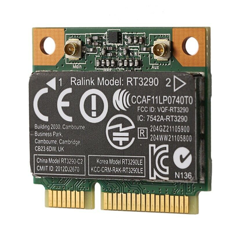 150Mbps 2.4Ghz RT3290 802.11B/G/N Wireless Wlan WIFI + Bluetooth BT 3.0 Half MO1