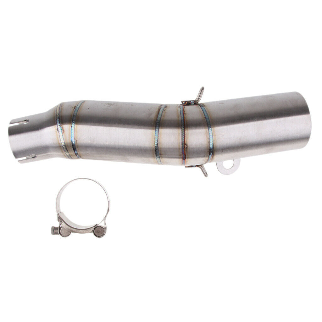Stainless Steel Exhaust Middle Link Pipe for Yamaha R6 06-18