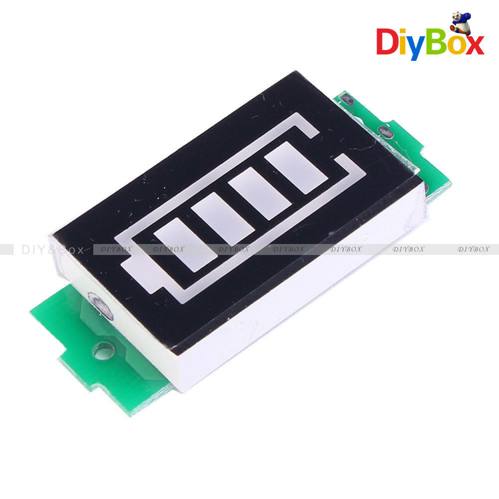 1S Lithium Battery Capacity Indicator module 4.2V Dispaly Power Vehicle Tester
