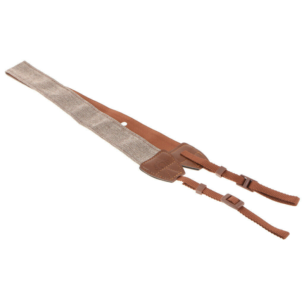 Camera Shoulder Neck Strap with Quick Disconnects for Canon   Sony Brown