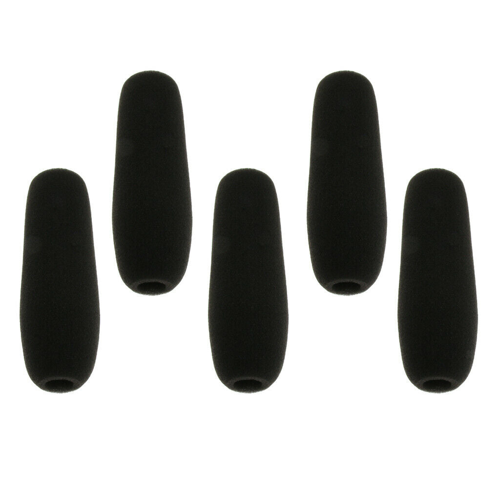 Pack of 5 Microphone Windshield Foam Sponge Covers