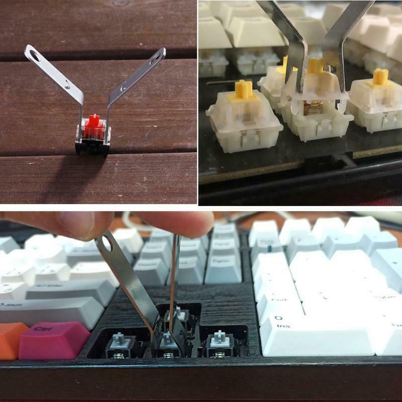 2Pcs/Set Metal Switch Extractor Opener Open instantly Only For Cherry mx Switch