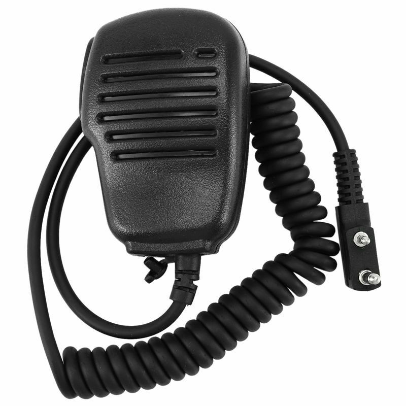 2 Pin Ptt Heavy Speaker Mic Waterproof for Kenwood Puxing Wouxun Tyt Hyt BaofeV3