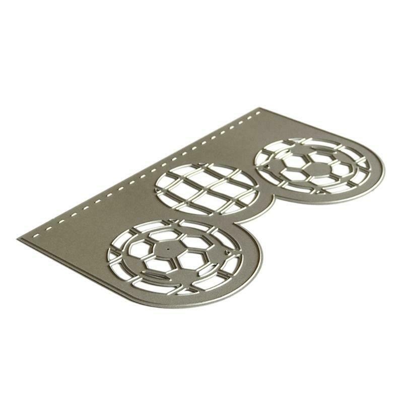 3 Football Birthday Wedding Card Carbon Steel Cutting Dies DIY Scrapbooking