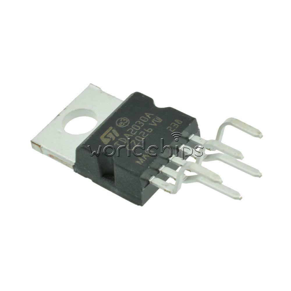 10PCS ST TDA2030A TDA2030 TO-220 18W Hi-Fi Amplifier 35W Low Power Driver IC