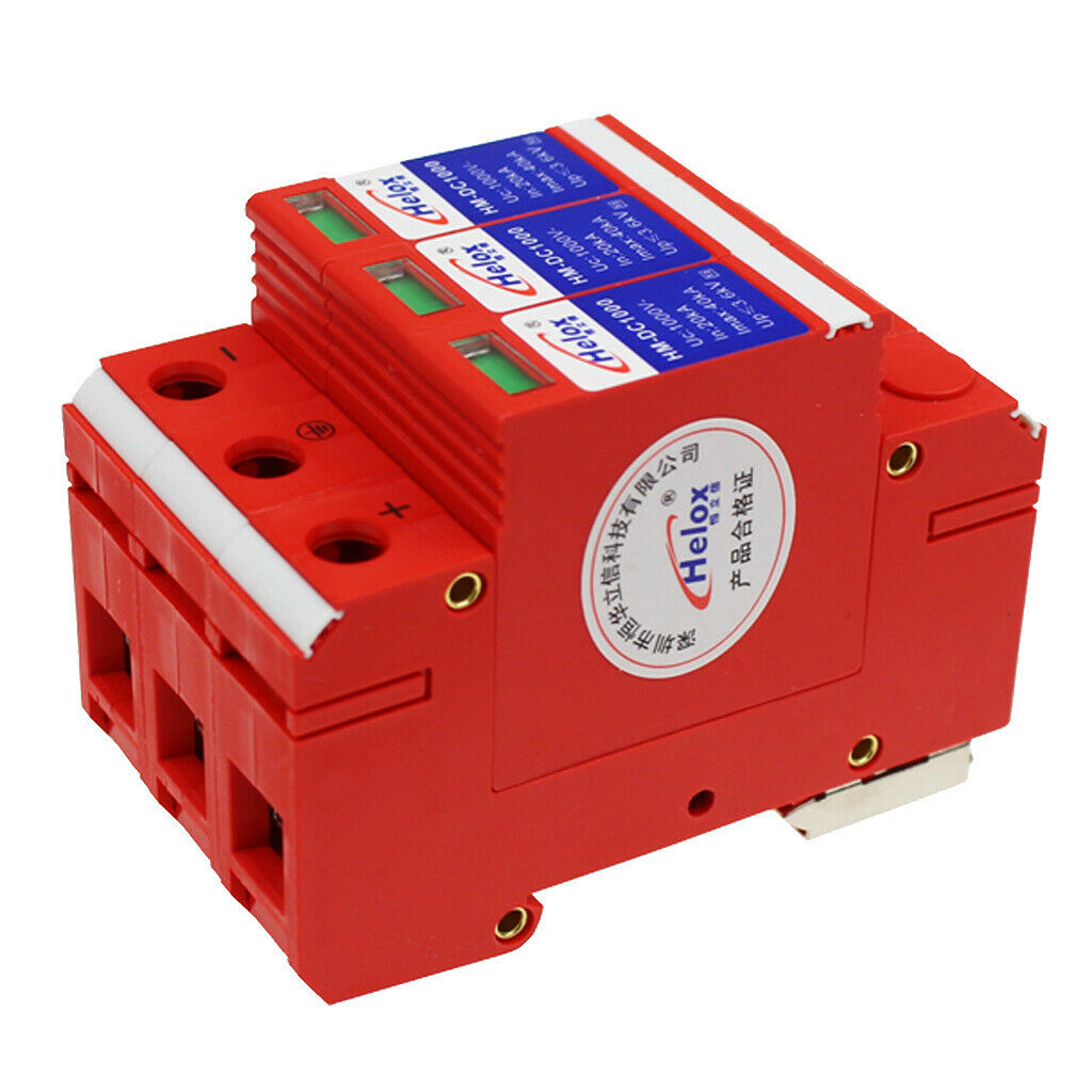 Solar Power Supply Surge Protector, SPD  Arrester For Solar Systems