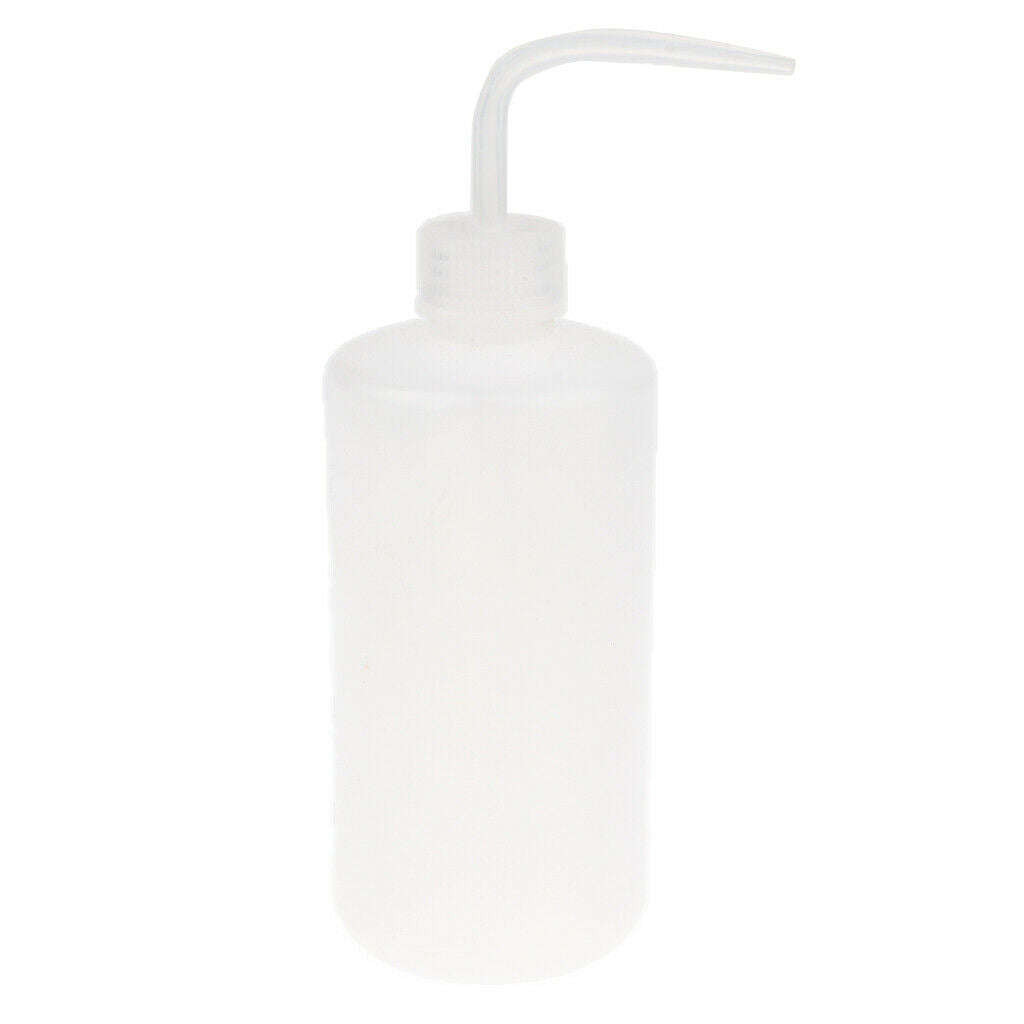 2pcs 500ml Plastic Green Soap Wash Clean  Diffuser Bottle Lab Tattoo