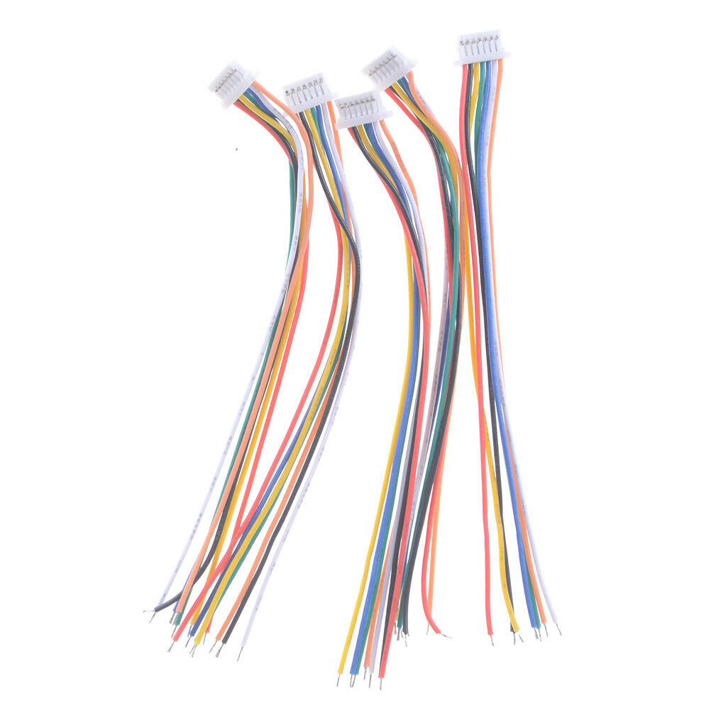 5Pcs Mini Micro JST 1.0 SH 1.0mm 7-Pin Connector Plug With Wires Cables 1.l8