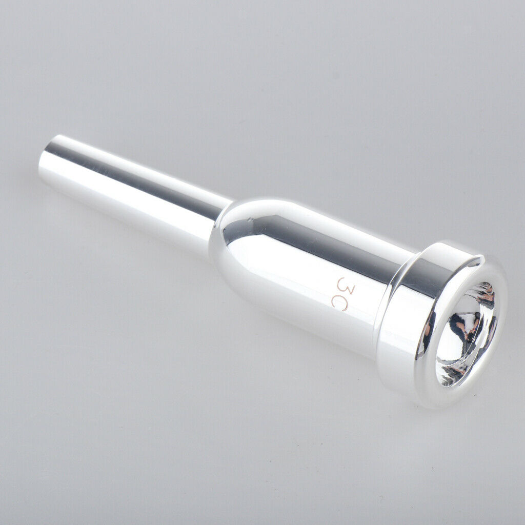 Heavy Duty 3C Mouthpiece For Bb Trumpet Replacement Parts Accessories