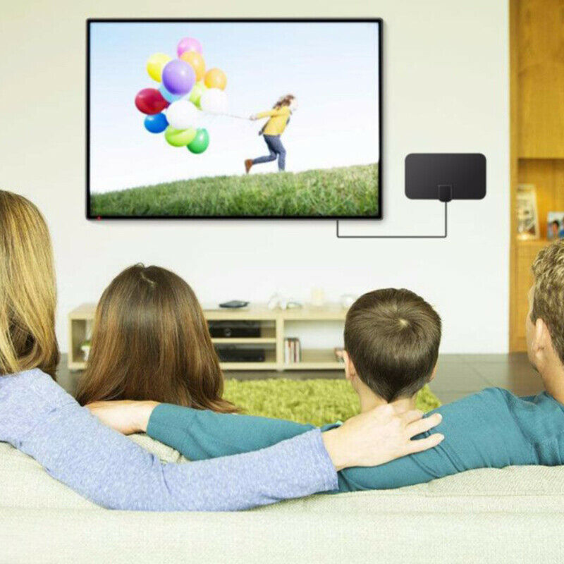 1pc Kebidumei Flat Indoor TV Antenna Aerial Digital HDTV Antenna 50 Miles.l8