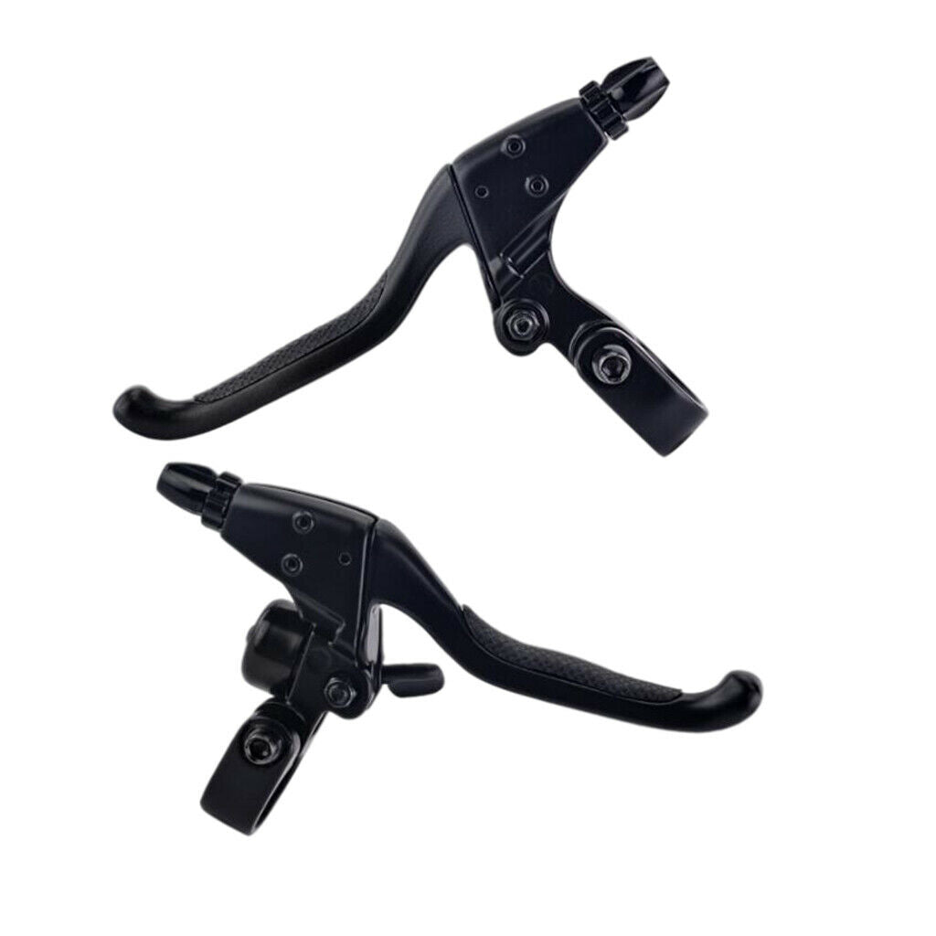 Bike Brake Levers Universal Alloy Brake Handle 5-Finger Non-Slip Lever Bell