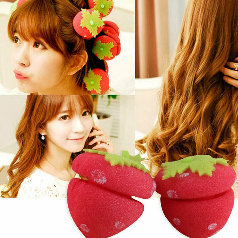 6Pcs Magic Hair Curlers Rollers Curler Soft Sponge Foam Balls Curling Rol.l8